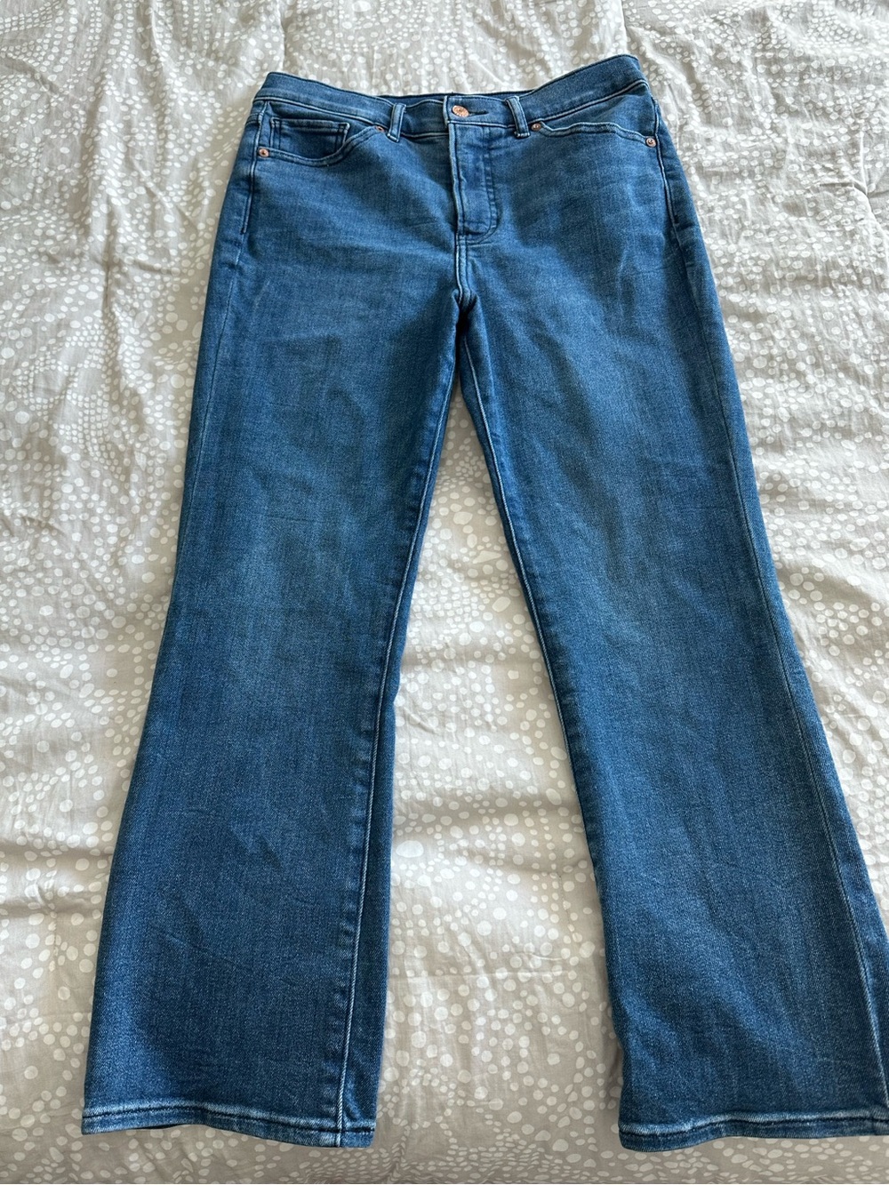 Cropped Flare Jeans- High Rise